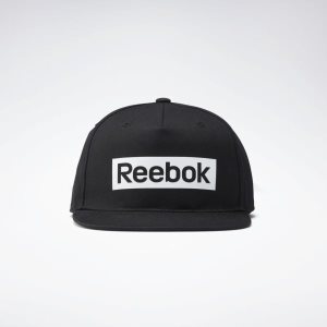 Czapka Damskie Reebok Linear Logo Czarne PL 37LIQNP